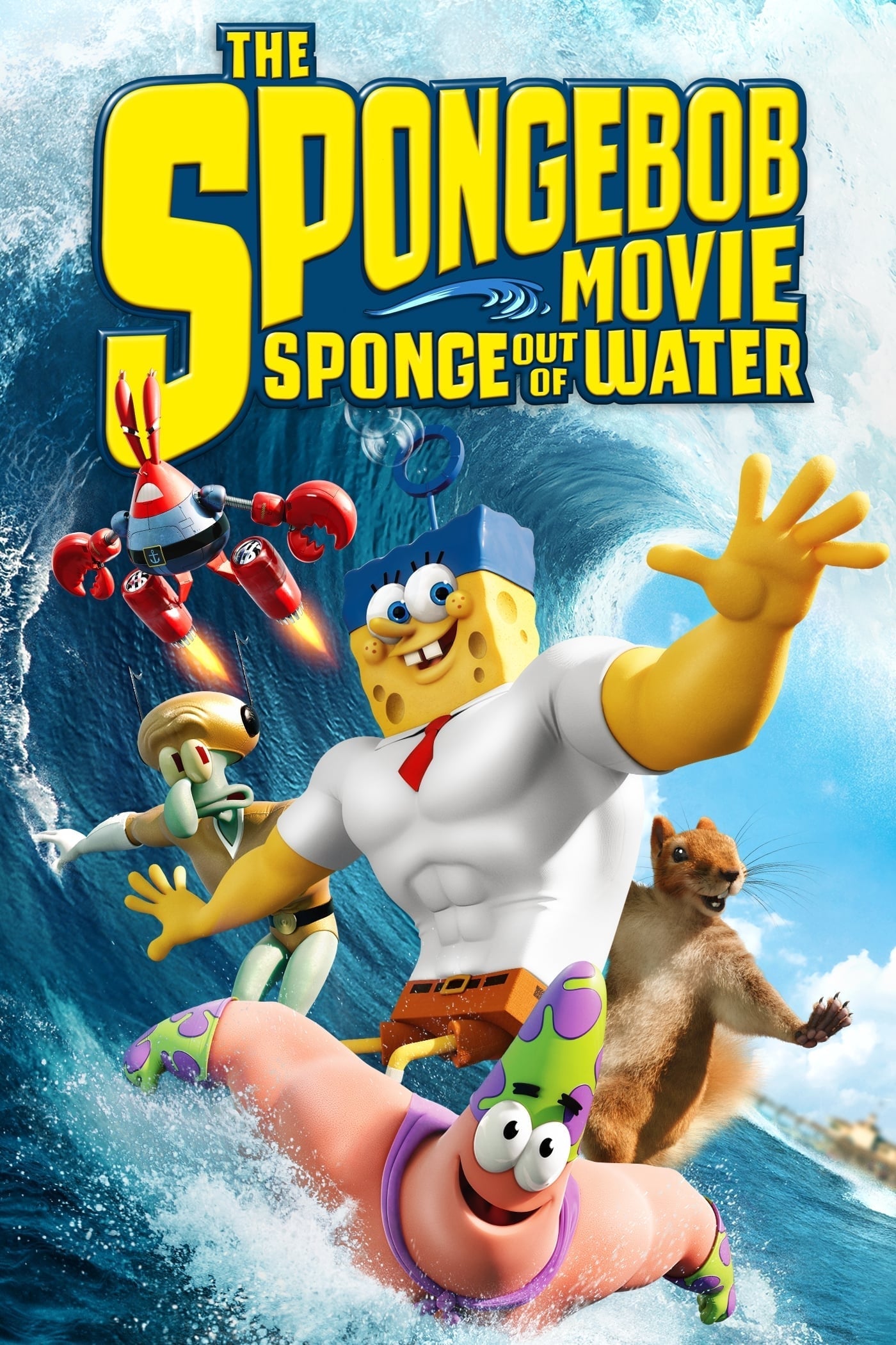 THE SPONGEBOB MOVIE: SPONGE OUT OF WATER HD