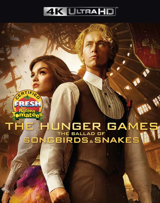 THE HUNGER GAMES: THE BALLAD OF SONGBIRDS AND SNAKES  4K OR  4K