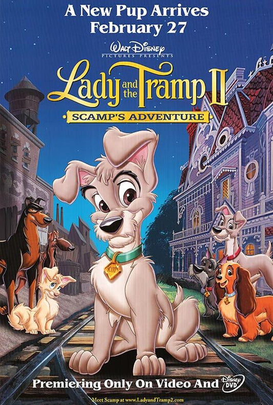 LADY AND THE TRAMP II SCAMP'S ADVENTURE  HD OR  HD  MA