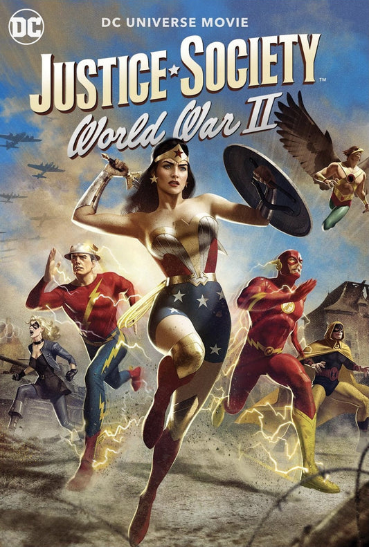 Justice Society world war 2 4K