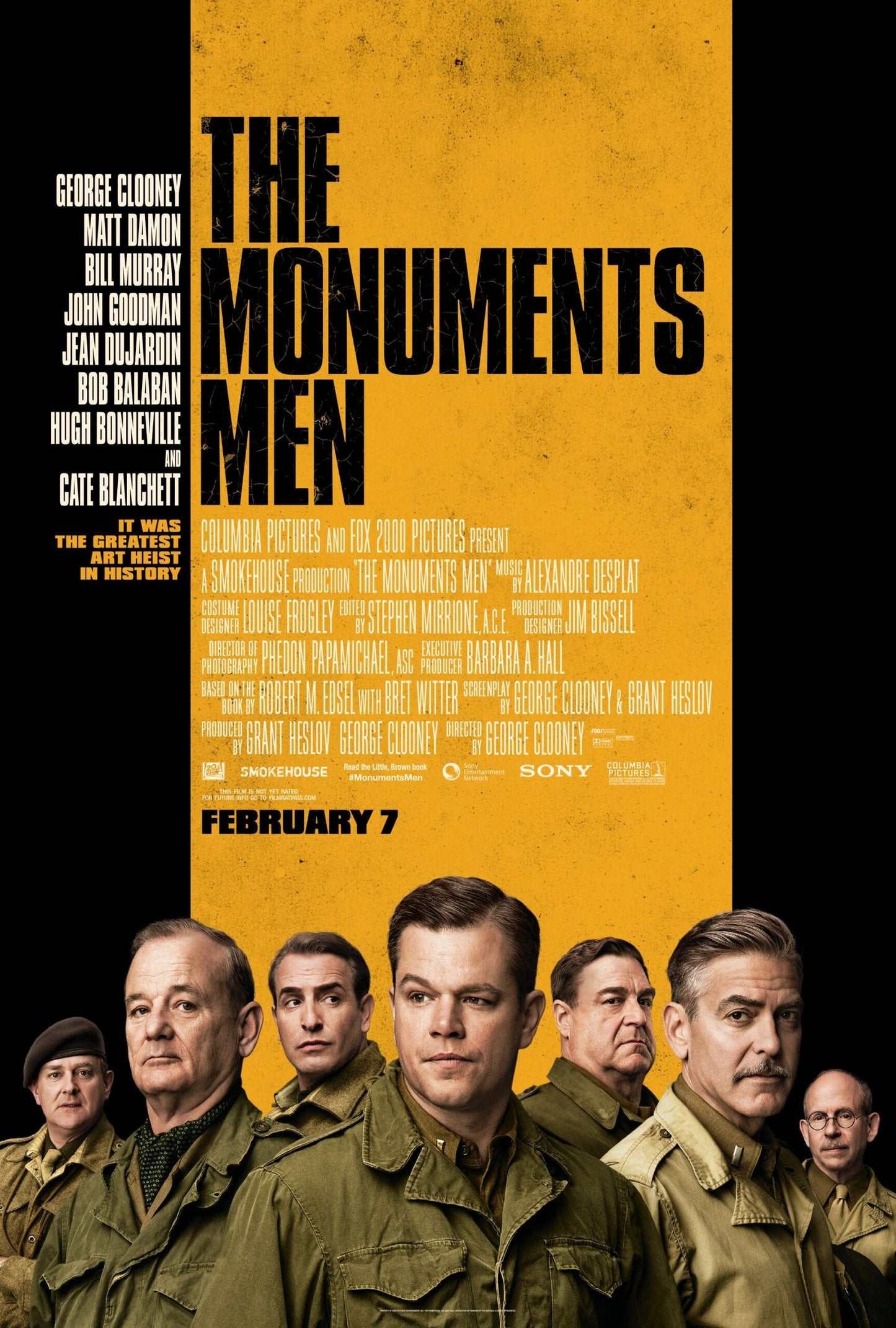 THE MONUMENTS MEN HD